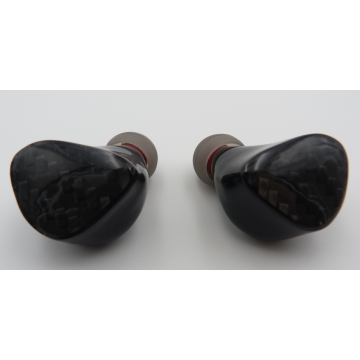 Dual Drivers TWS Earbud Nirkabel dengan Housing Resin